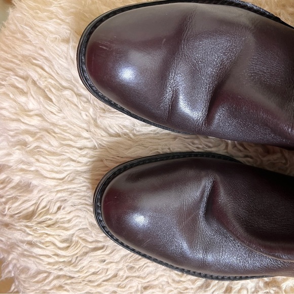 COACH CHEYENNE Over-the-Knee plush leather boots. Dark Brown. Size 6-½. - Picture 8 of 9